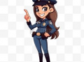 女警漫画,漫画中的正义守护者